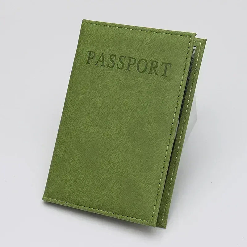 porte-passeport en cuir pu anglais de haute qualité, protège-documents, porte-passeport de voyage, porte-carte d'identité, accessoire de voyage