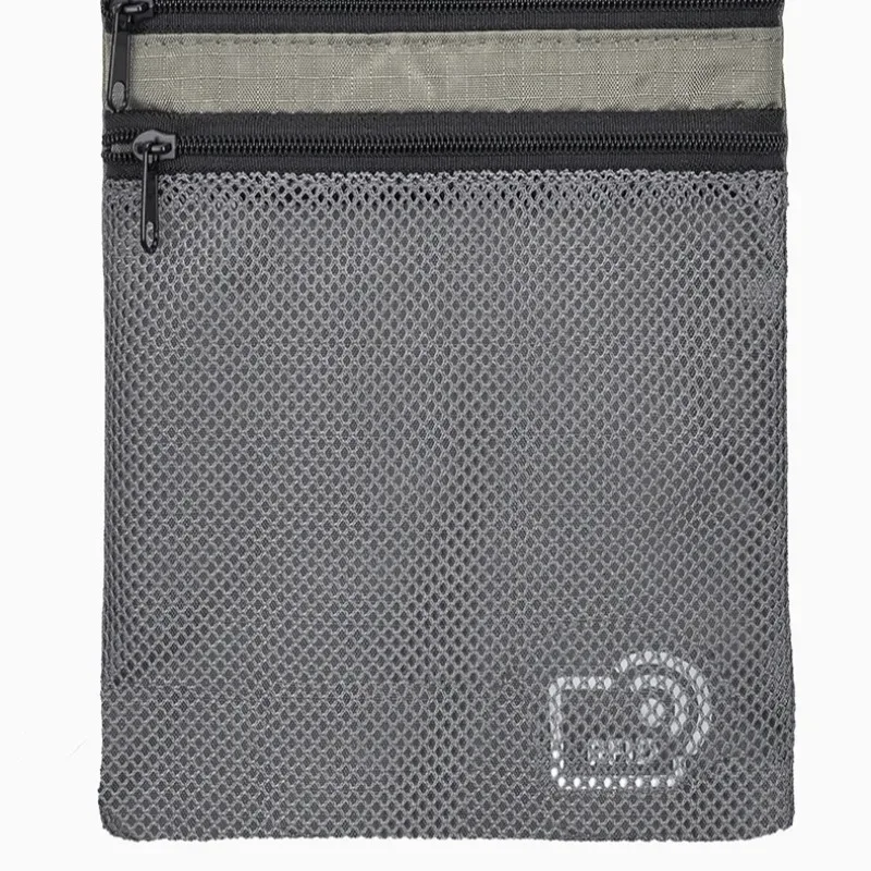 portefeuille de passeport de voyage anti-vol rfid, étui pour cartes en nylon, sac de rangement de documents de téléphone, sac à bandoulière léger
