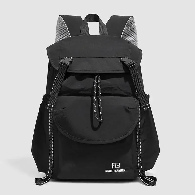 2025 printemps nouveau décontracté color-block femmes sac à dos à la mode voyage sport double sacs à bandoulière grande capacité cordon sac à dos