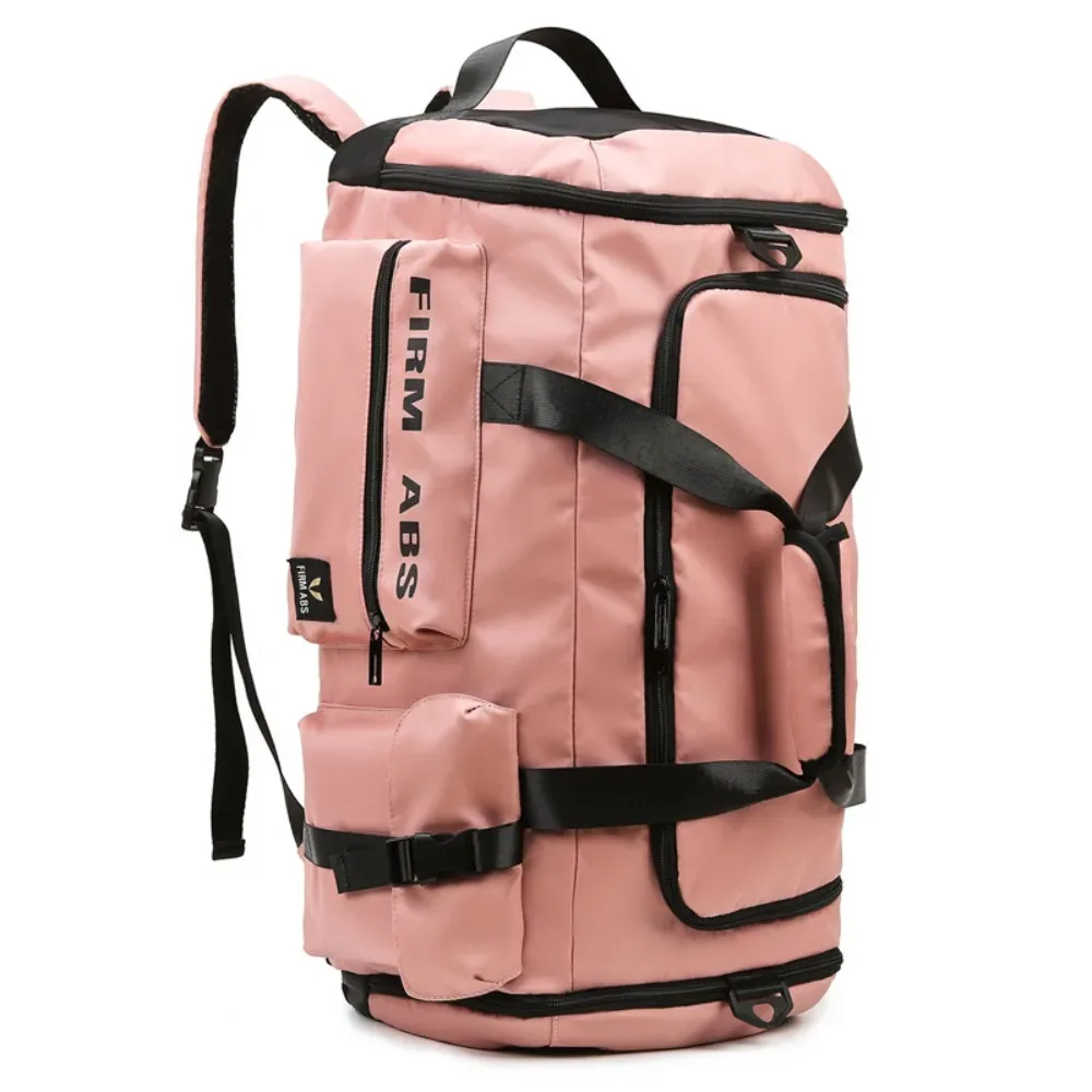 sac à dos de voyage 67l, grande capacité, sacs de camping 3 en 1, séparation sec/humide avec compartiment à chaussures, sac de sport unisexe