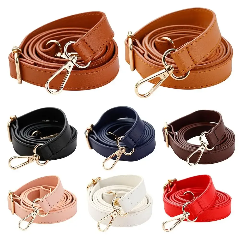 poignée de sac en cuir pu, sangle de remplacement pour sacs, 130cm, sangle de sac à bandoulière réglable, ceintures de sac à main, pièces et accessoires