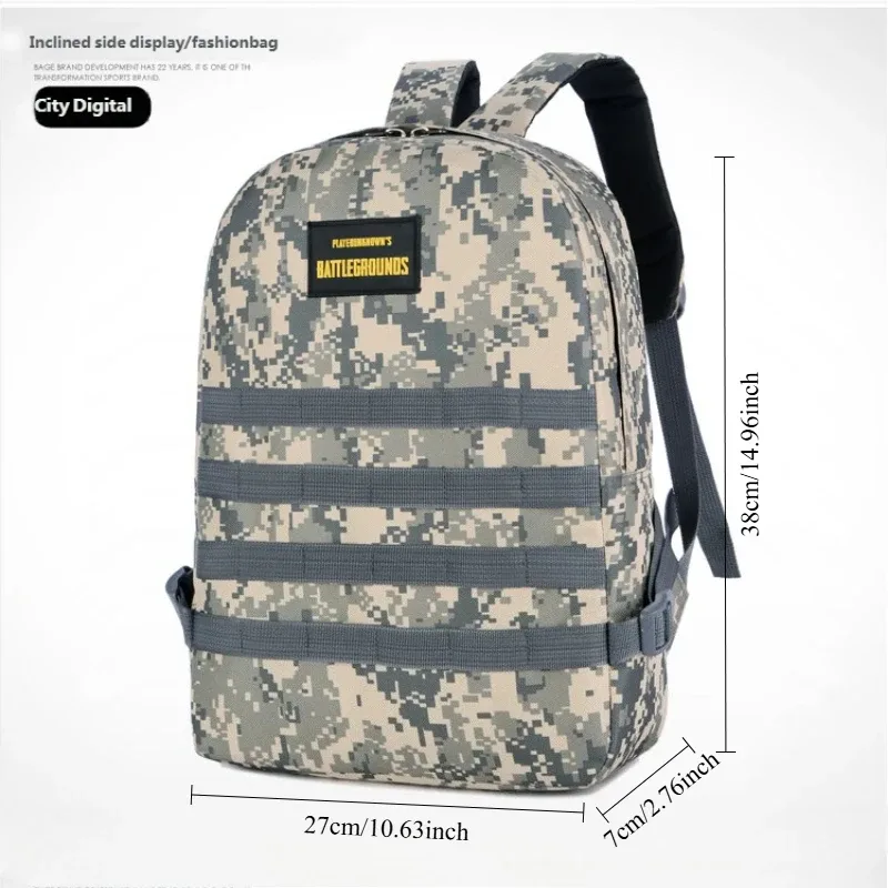 sac à dos en nylon camouflage, nouveau modèle, grande capacité, sac de voyage pour enfants et hommes