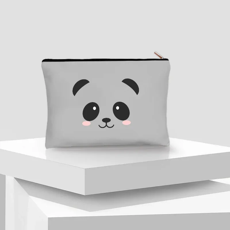kawaii panda trousse à cosmétiques enfants voyage nécessité toilette sac à couches pochette de maquillage pour jolies filles anniversaire nouvel an cadeau