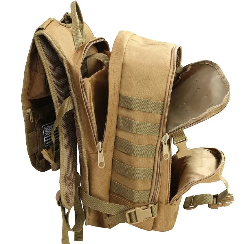 35l grande capacité hommes sac à dos tactique camping en plein air chasse randonnée trekking sac de survie sacs à dos multifonctionnels