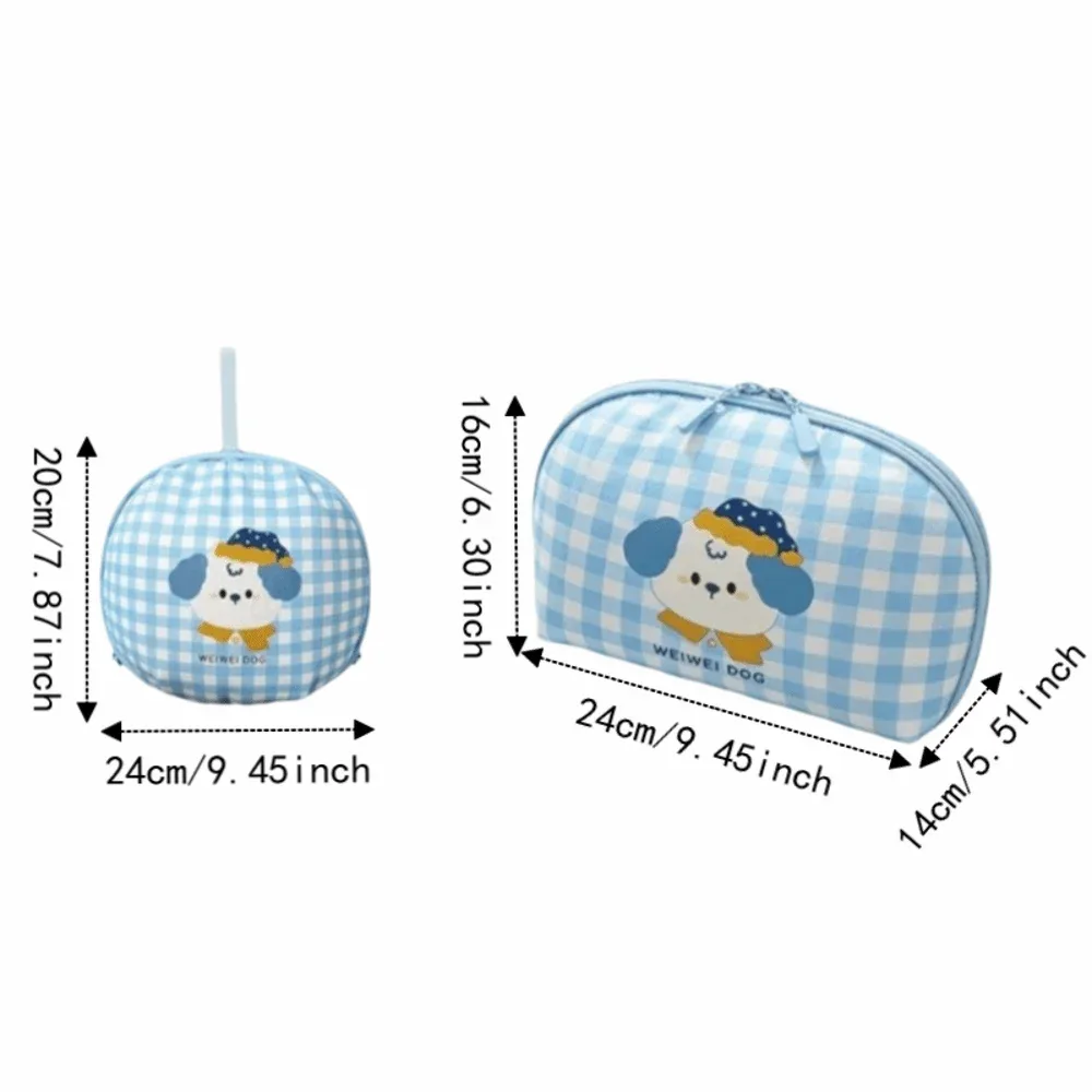 sac de rangement grande capacité pour sous-vêtements, sac de voyage pratique et étanche, sac de tri de vêtements léger au design dopamine