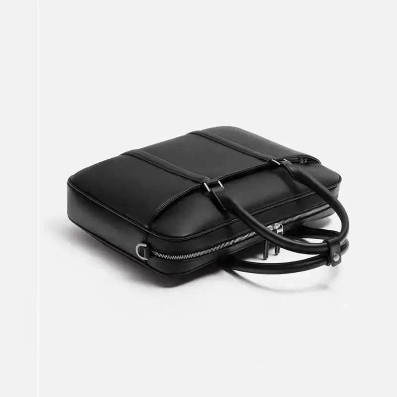 porte-documents de luxe en cuir pu pour hommes, sac à bandoulière, sacoche, fourre-tout, sac à main pour ordinateur portable de banlieue, nouvelle collection