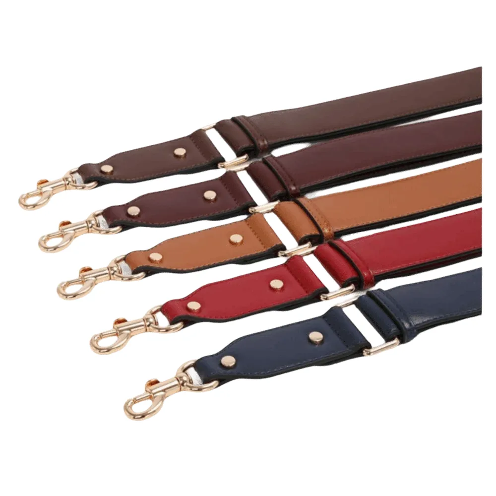 sangle de sac à bandoulière en cuir pu pour femmes, réglable, large et détachable, ceintures de remplacement durables, accessoires de sac