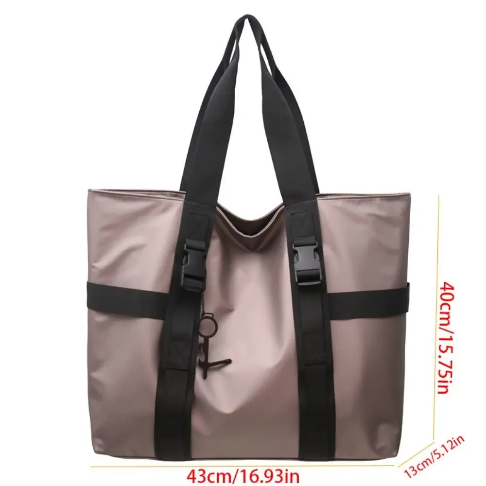 sac fourre-tout imperméable et durable pour homme, grande capacité, en tissu oxford, sac de voyage décontracté, sac de sport en nylon, streetwear