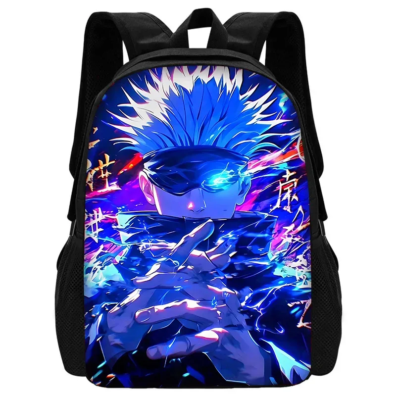 sac à dos d'école pour enfants, anime j-jujutsus k-kaisens, avec sacs à déjeuner, sacs à crayons, sacs d'école pour garçons et filles, meilleur cadeau