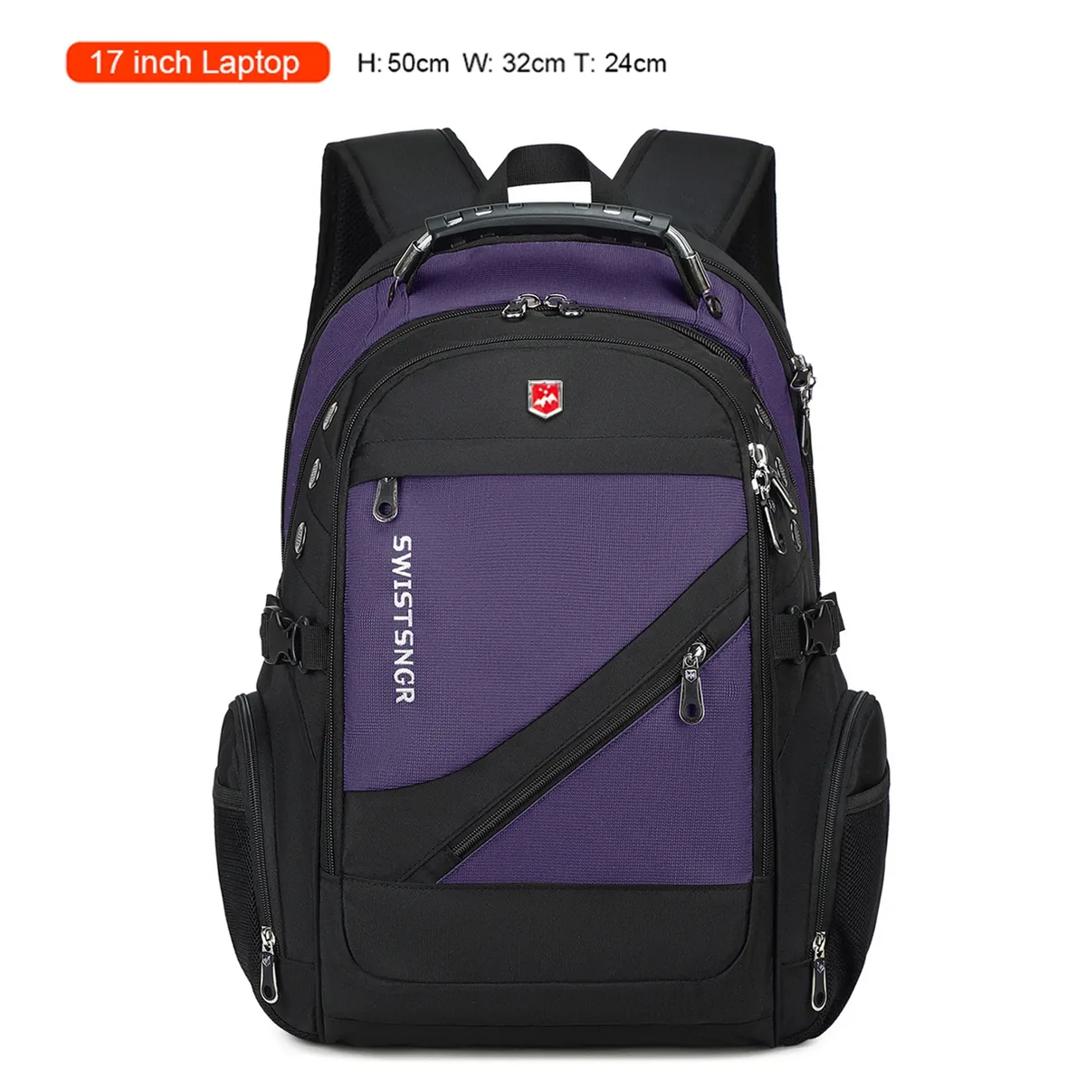 sac à dos imperméable de marque pour hommes, antivol, pour ordinateur portable de 17 pouces, sac à dos de voyage en avion, sac d'école pour hommes, mochila