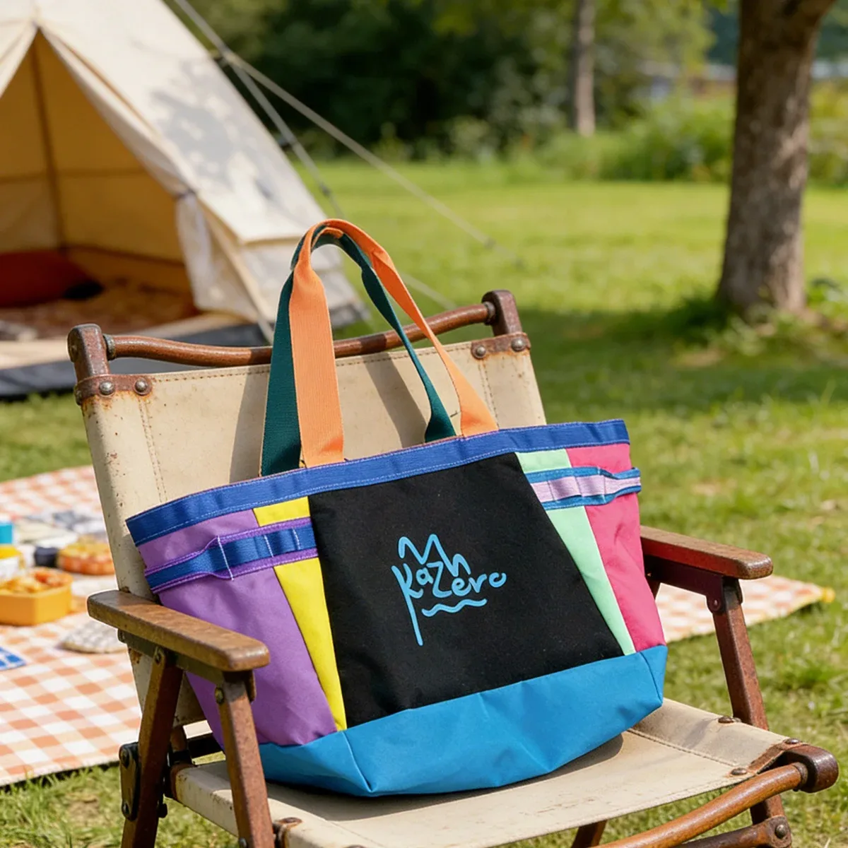 sac fourre-tout sportif pour femme dopamine, sac à bandoulière colorblock avec logo, sac à main multifonction à grande capacité pour les déplacements et le sport