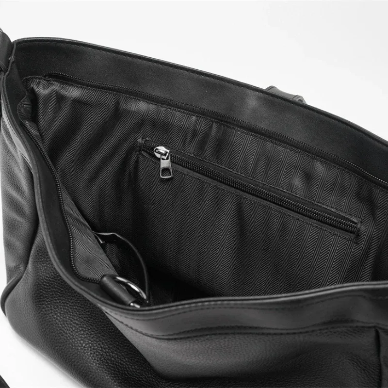 sac à bandoulière de grande capacité pour hommes et femmes, sac à bandoulière en cuir de bonne qualité, sac de sport et de cyclisme, nouvelle mode