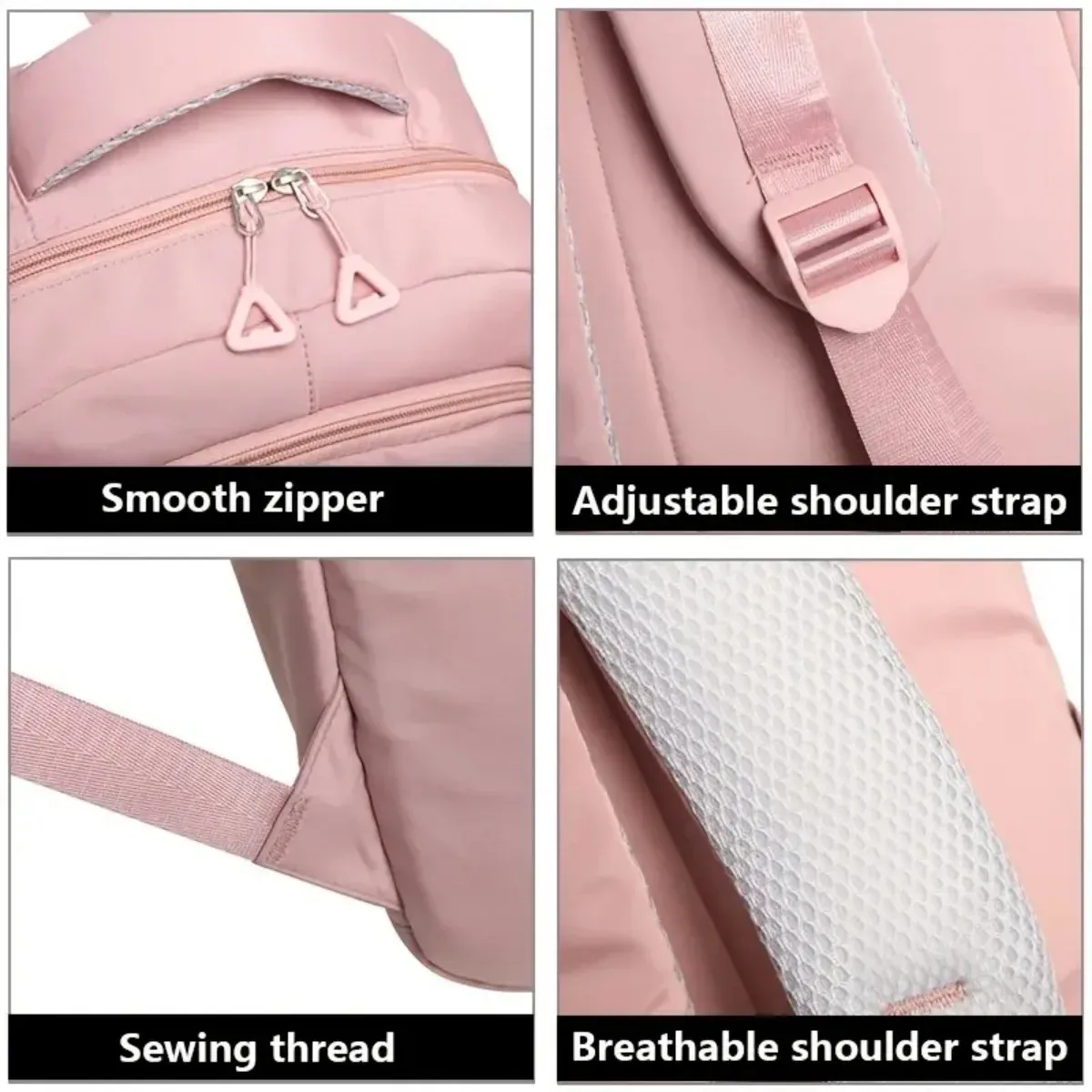 sac à dos léger grande capacité pour étudiants, idéal pour le sport, les voyages et les activités de plein air, avec compartiment indépendant pour ordinateur portable
