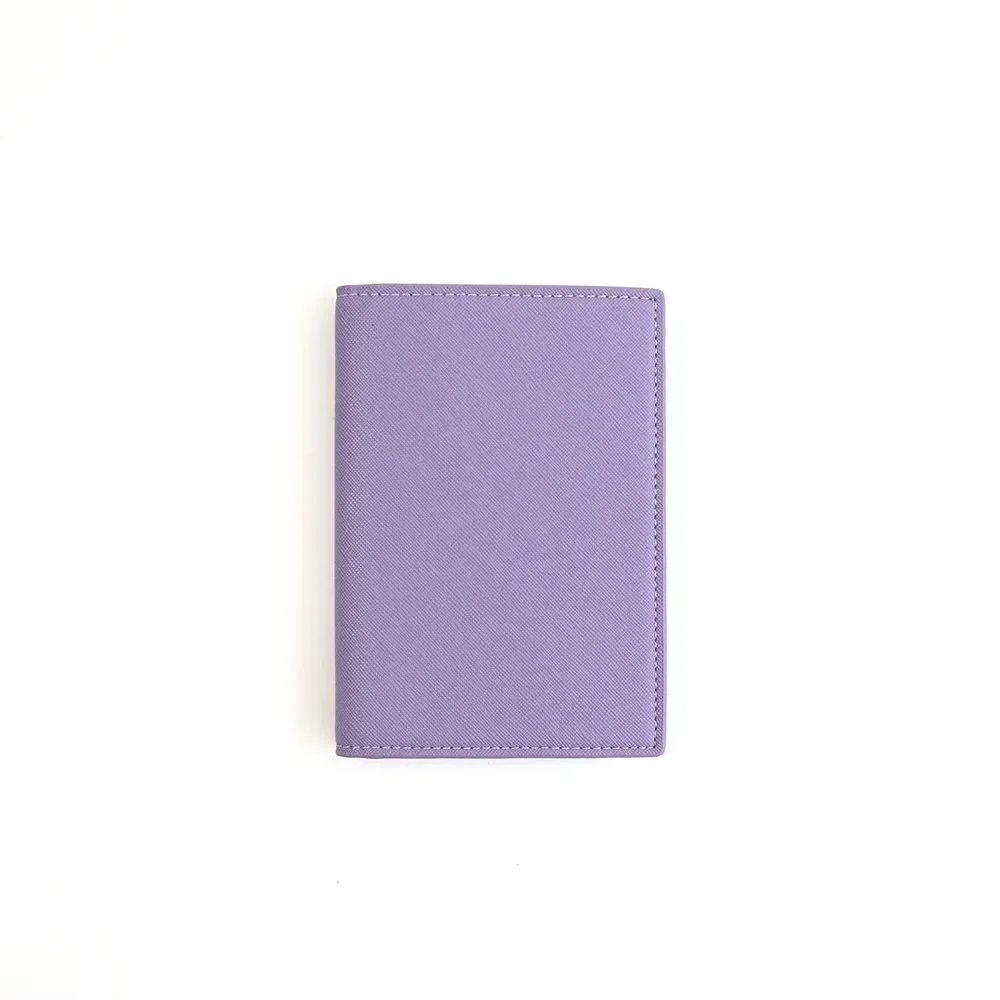 porte-passeport personnalisé en cuir pu avec étui de protection pour carte d'identité, pochette de rangement pour monnaie et cartes bancaires, sac de voyage pour passeport