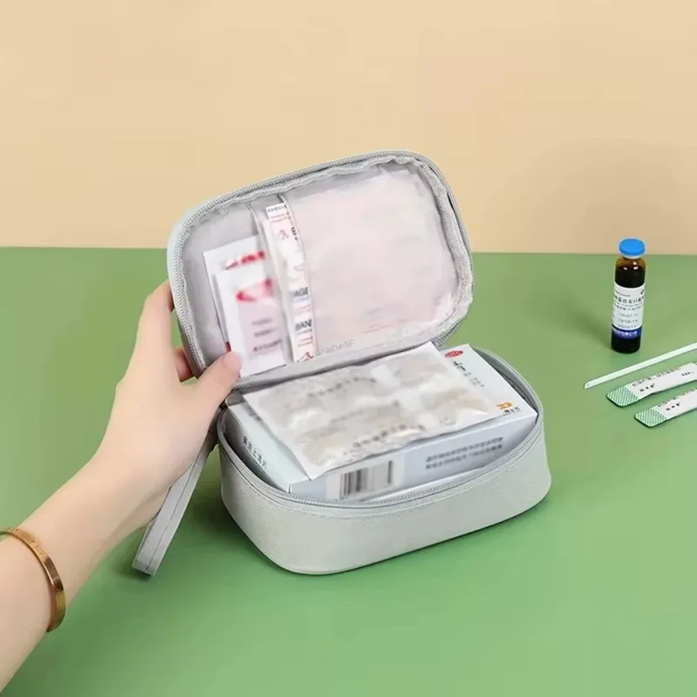 sac de rangement de médicaments de grande capacité, kit médical portable, trousse de premiers soins à domicile, sac de survie, sac d'urgence pour voiture