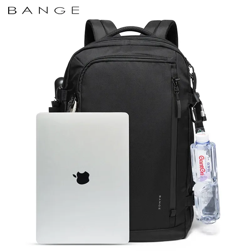 sac dos oxford université polyester noir couverture souple informatique bandoulière arquée fermeture éclair patchwork verrouiller