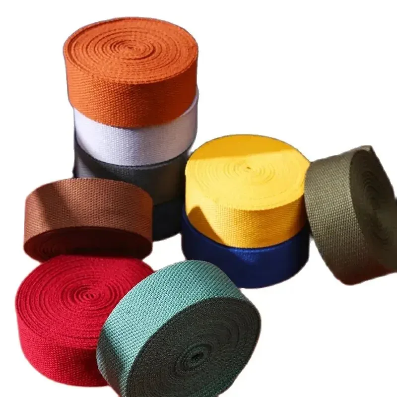 bretelles en sangle en coton 2/3/5m, fournitures artisanales, bricolage, tissu à coudre décoratif, artisanat, sangle en nylon, corde pour animaux de compagnie, accessoires pour sac à dos