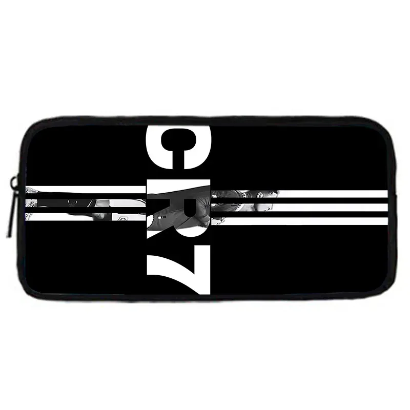 sac à dos de football r-ronaldos cr7 pour enfants, avec sacs à déjeuner, sacs à crayons, sacs d'école pour garçons et filles, meilleur cadeau