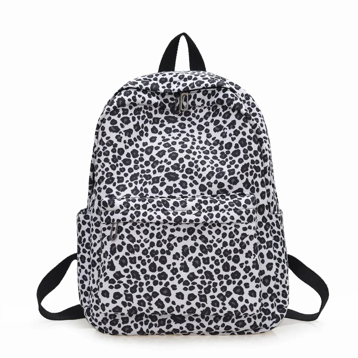sac à dos à imprimé léopard, sac à dos de voyage décontracté, sac à dos d'étudiant, sac d'école grande capacité