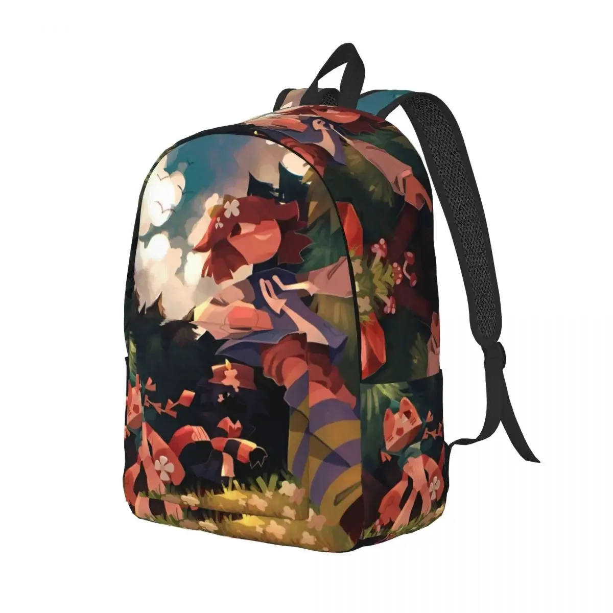 sac à dos d'éducation financière en papier anime pour hommes et femmes, sac à dos d'affaires pour étudiants adolescents, sac à bandoulière léger pour collège
