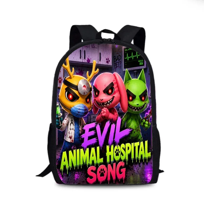 sac à dos d'hôpital vétérinaire pour enfants garçons filles, grande capacité, léger et imperméable pour les élèves du primaire et du collège ﻿