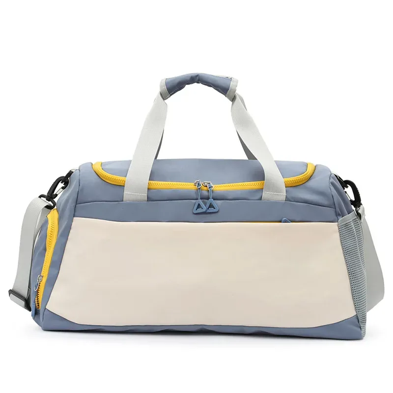 sac de voyage de grande capacité avec séparation sec/humide, sac de sport pour la gym, le yoga, le week-end, pour femmes et hommes, randonnée en plein air, camping