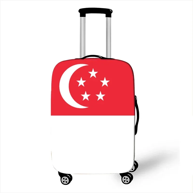 housse de protection pour bagages, drapeau du burundi/zélia, accessoires pour voyage, housses de protection anti-poussière pour valise de 18 à 32 pouces
