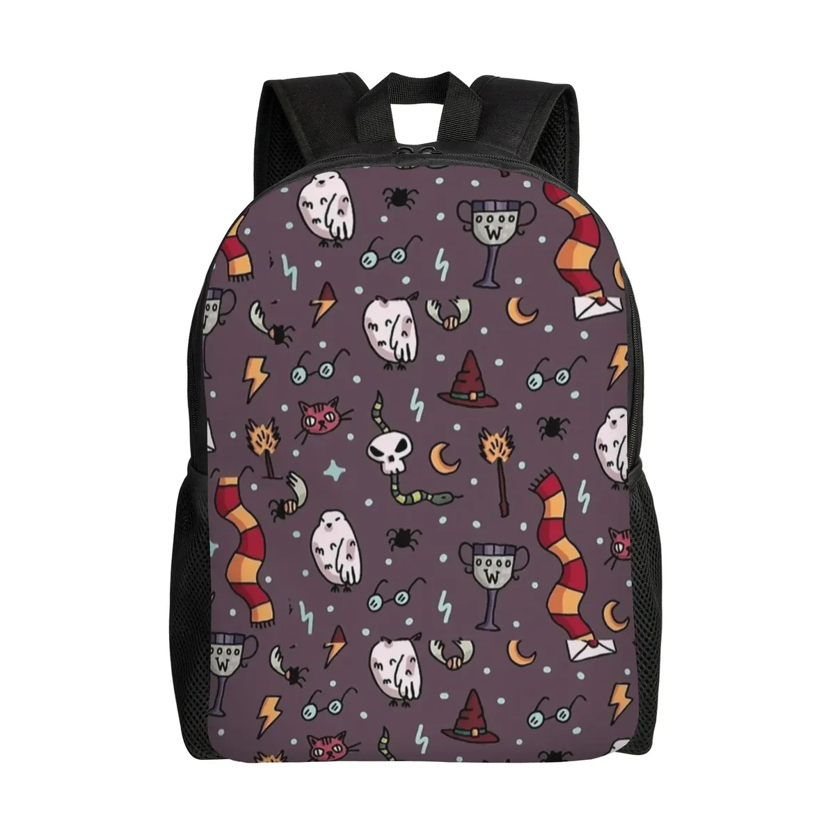 harries movie p-potters magic world sac à dos classique pour femmes, sac d'école pour enfants, sac à dos pour ordinateur portable, sac à bandoulière de voyage pour adolescents
