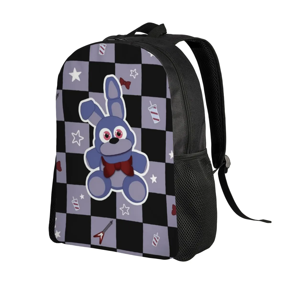 fnaf freddys horror game bonnie kid sac à dos pour enfants garçons filles, sac à dos mignon pour enfants de la maternelle