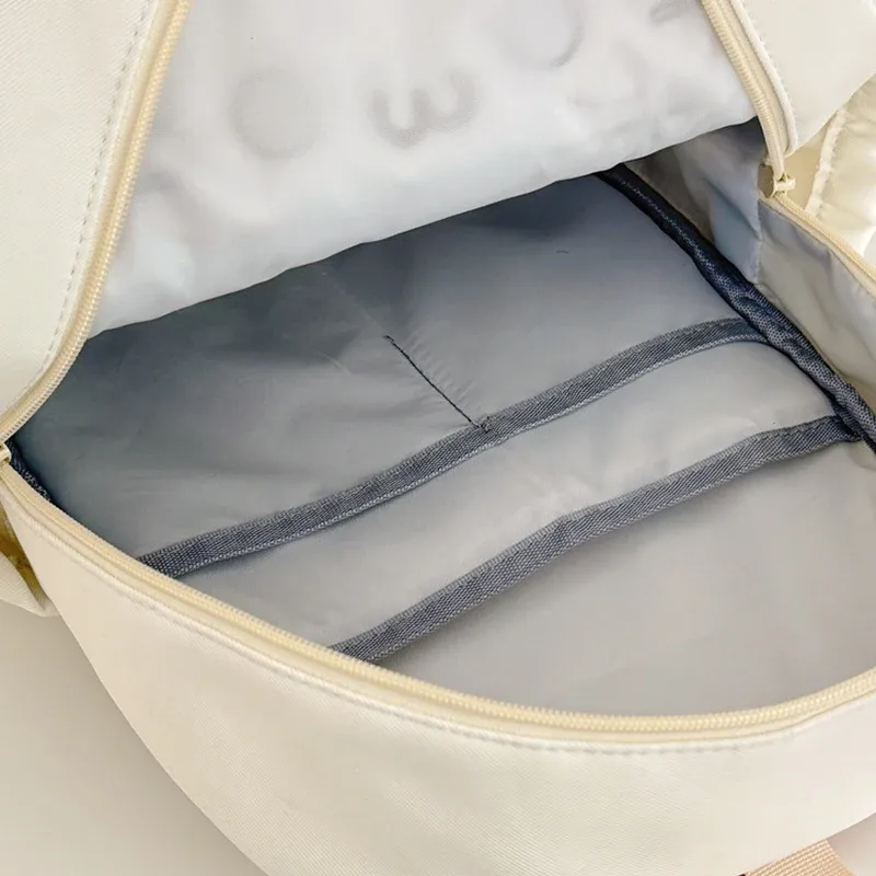 sac à dos chat à pois de dessin animé, grande capacité, sac d'école mignon, sac à livres pour étudiants, sac à dos de voyage léger, sac à dos pour ordinateur portable kawaii