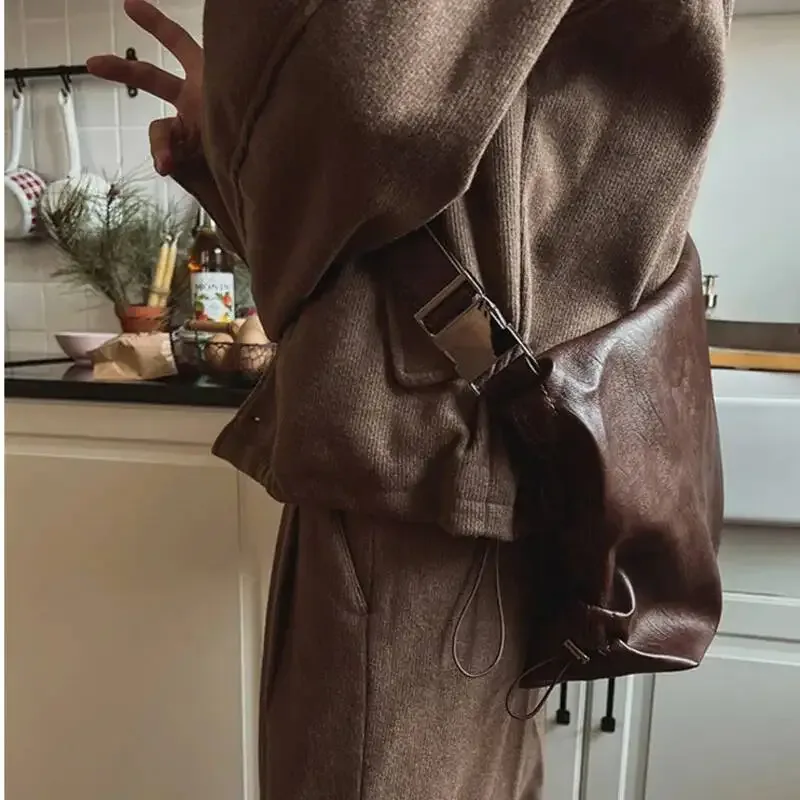 iefb coréen polyvalent grande capacité couleur unie casual hommes sac à bandoulière 2026 printemps nouvelle marée 9x2081
