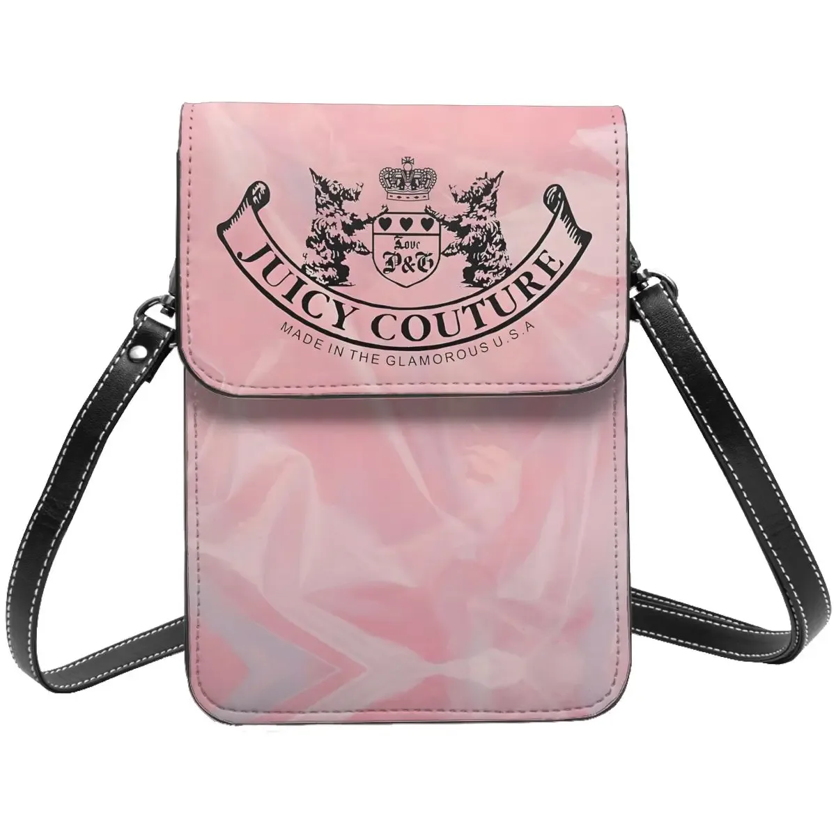 sacs à bandoulière pour femmes j-juicy-c-couture, portefeuilles, sac à main pour téléphone portable à écran tactile, sac à main en cuir souple avec sangle