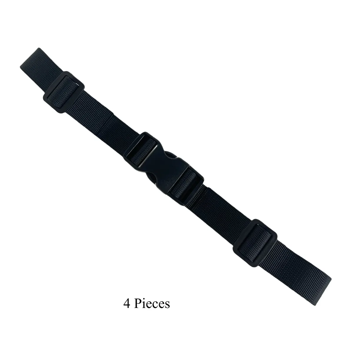 sangle de poitrine tactique réglable en nylon avec boucle à double dégagement pour sac à dos de camping en plein air