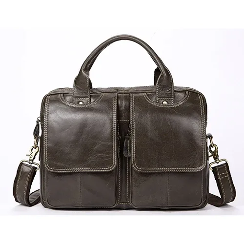 westal-sac en cuir véritable pour hommes, étuis à bombes, sac pour ordinateur portable, fourre-tout pour documents, sacs de bureau pour hommes, sacs de messager, 8002
