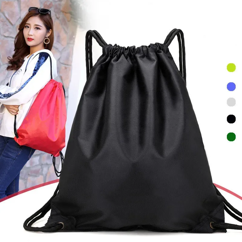 sac à dos de sport à cordon de serrage, sac à dos de grande capacité pour salle de sport, natation, plage, pour femmes et hommes pour contenir quotidiennement