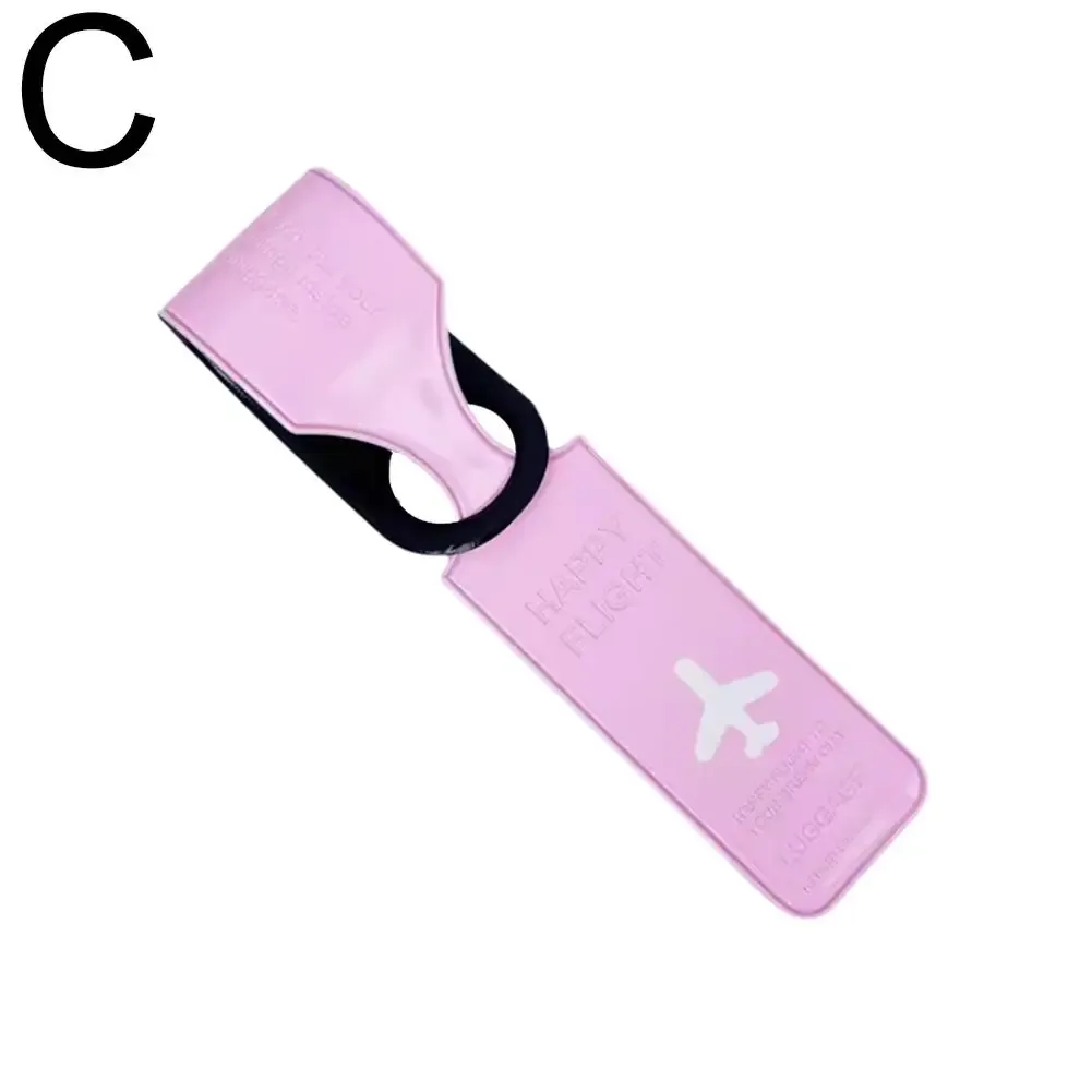 étiquettes de bagage de voyage couverture valise id porte-étiquette de bagage lettre étiquettes d'embarquement de bagages étiquette portable accessoires créatifs voyage