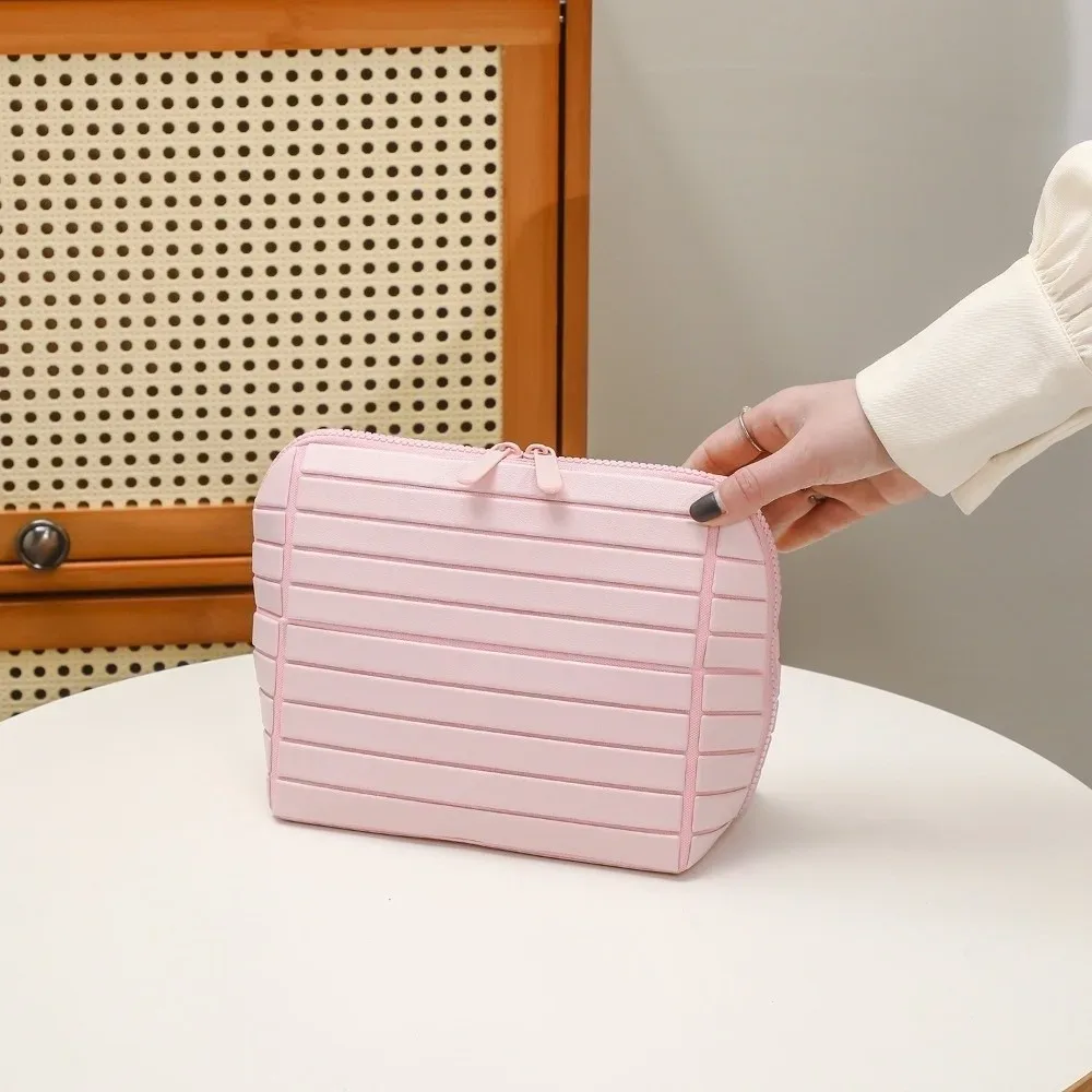 grande trousse de maquillage de voyage à grande capacité, 27 poches, séparateurs réglables, trousse de toilette portable, organiseur de maquillage pratique pour femmes