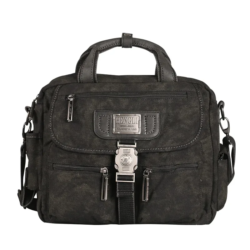sacs messager en toile rétro ruil 2022, multifonctionnels, pour hommes, sacoche d'épaule, sac de voyage décontracté, sacoche à outils, sac vintage, mallette