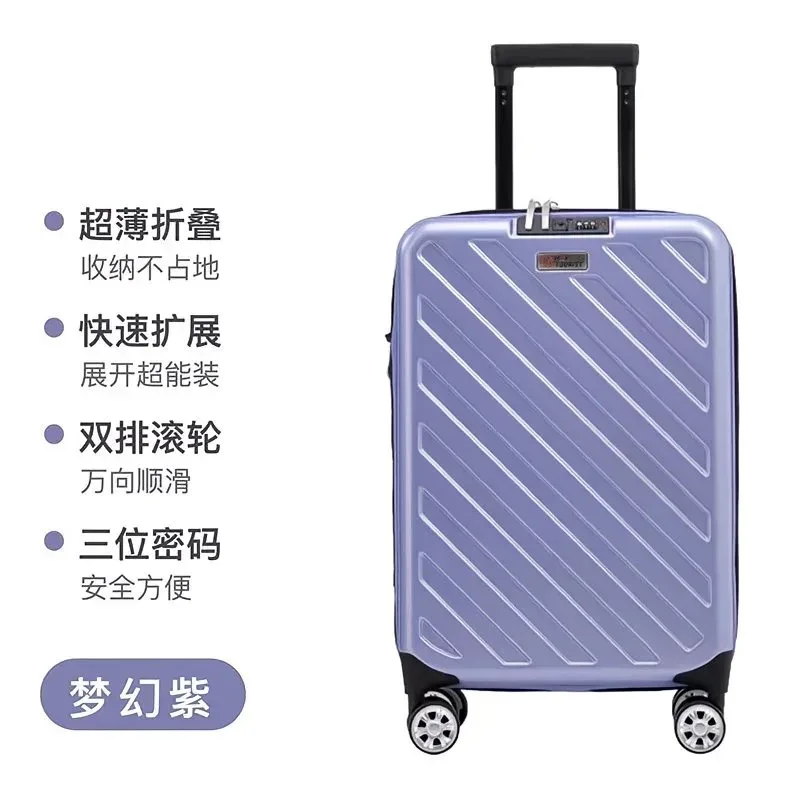 valise pliable de 20 pouces, valise à roulettes, valise trolley de 24/28 pouces, bagage de voyage à emporter en cabine, exportation vers le japon