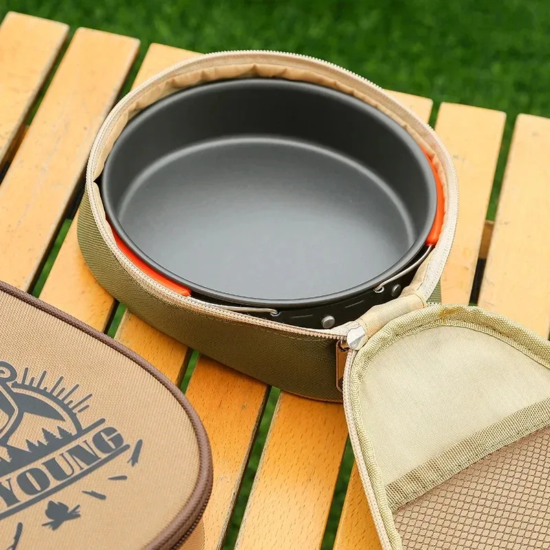 sierra bowl – sac de rangement oxford, vaisselle étanche, tasses, étui de transport, organisateur de camping en plein air voyage barbecue pique-nique pochette
