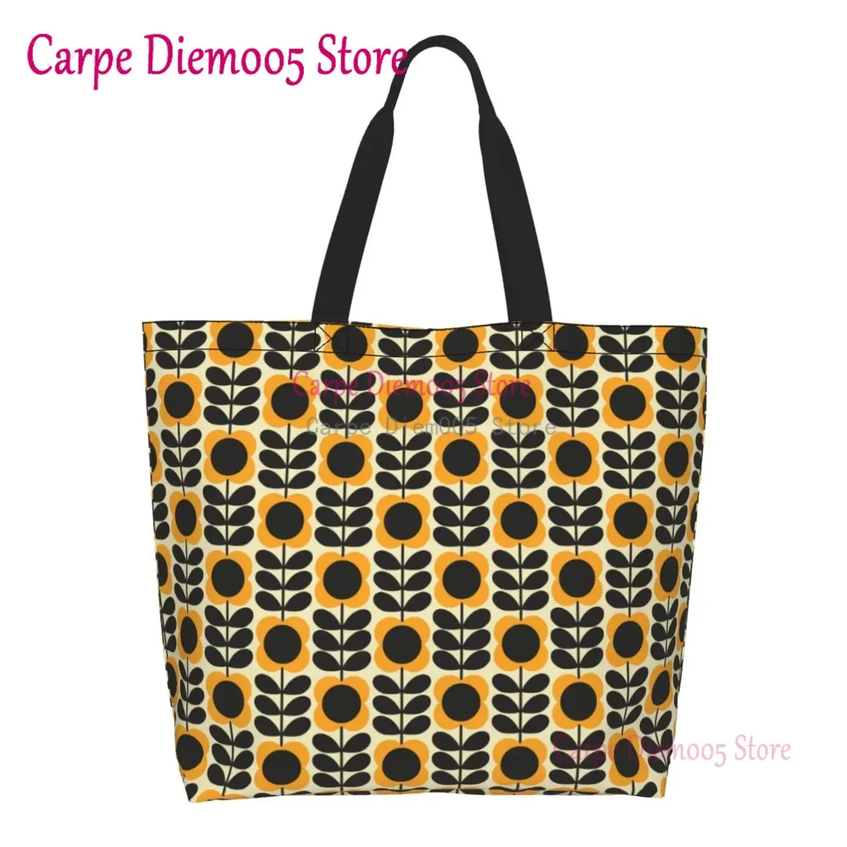 orla kiely sac fourre-tout grande capacité pour femme, sac d'épicerie pour femme, initié