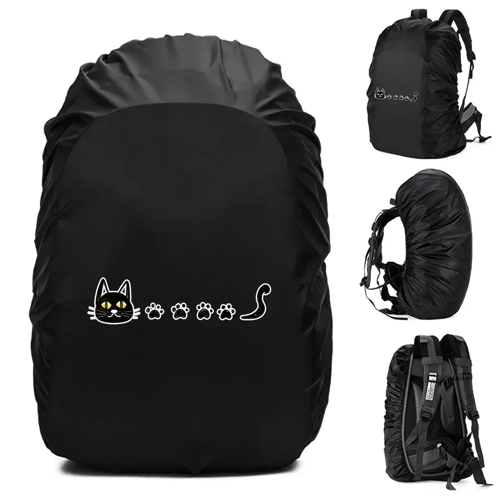 20-70l sac à dos housse de pluie housse anti-poussière pour sac arrière empreintes imprimé étanche camping randonnée sac d'escalade pour housse de pluie