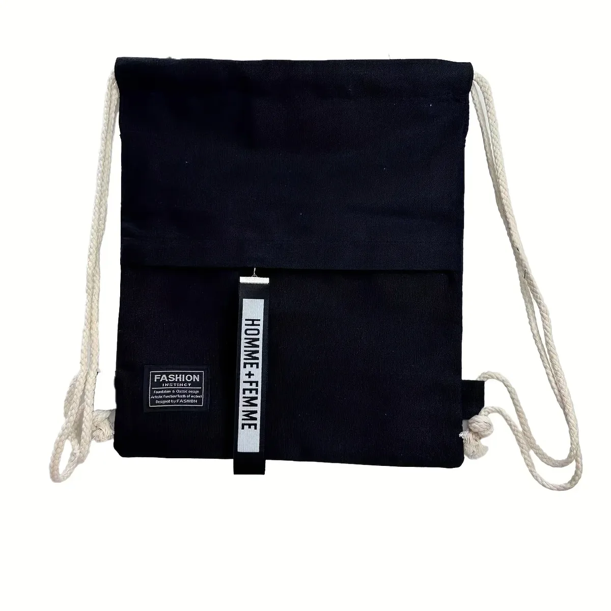 sac à dos à cordon de serrage tendance, durable et léger, sac de sport réglable et portable pour adolescents, femmes, école et usage quotidien