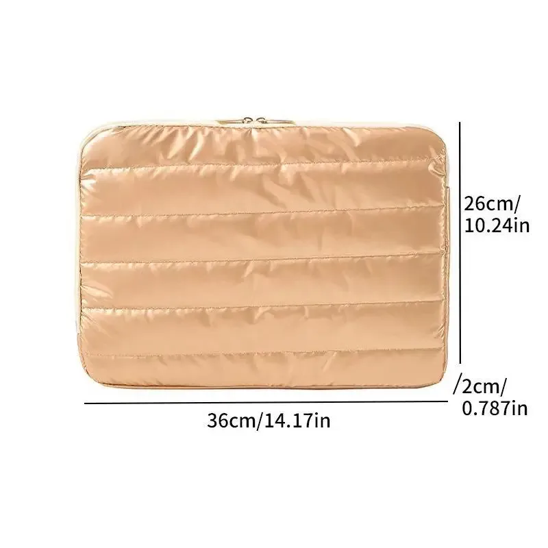 sac léger pour ordinateur portable, grande capacité, résistant à l'eau et aux chocs, sac de rangement portable pour ordinateur portable, étui pour ordinateur portable professionnel