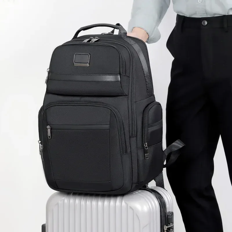 haute qualité noir gris hommes sac à dos grande capacité 17.3 pouces sacs à dos d'ordinateur portable mâle sac à main sac à dos en plein air sac à dos cartable
