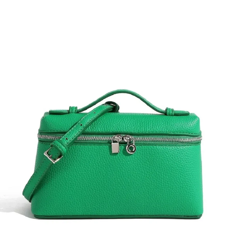 sac à bandoulière en cuir grainé de litchi, style premium et de niche, sac pour femme simple et tendance, sac à main mini exquis, sacs bandoulière.