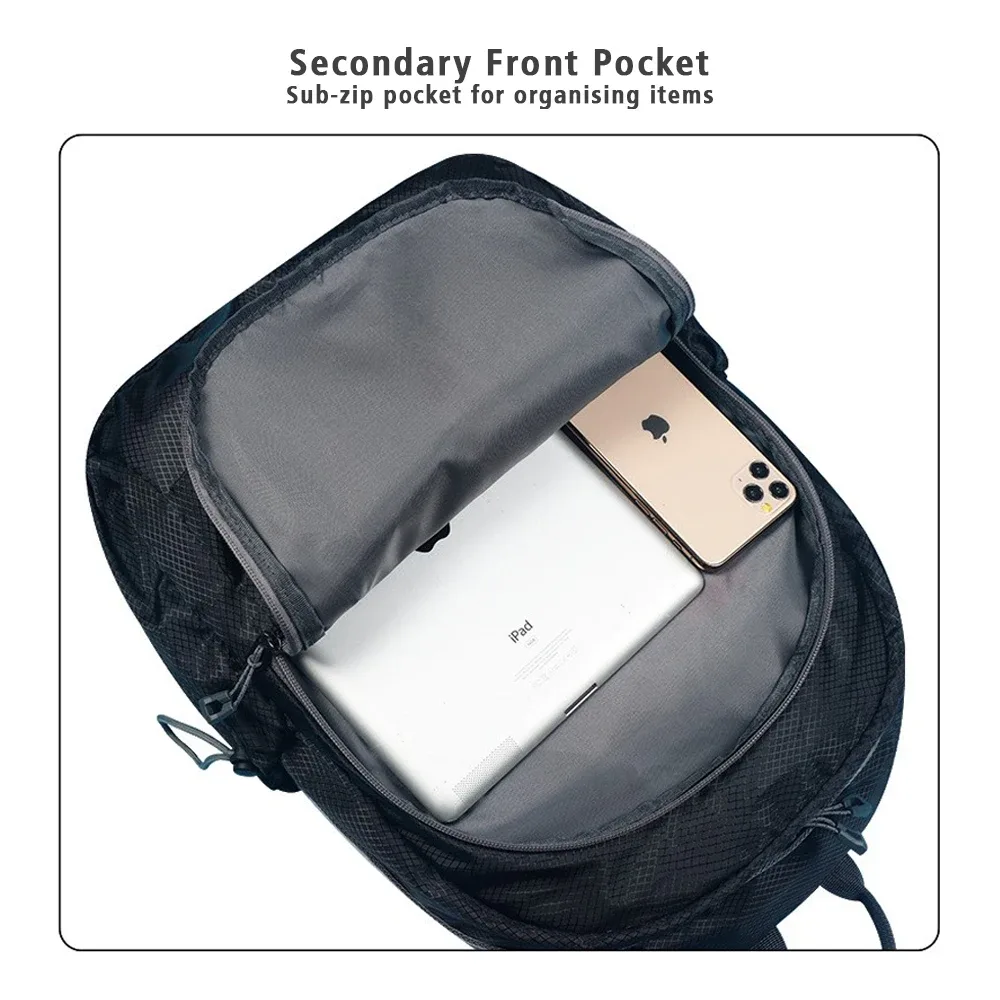 sac à dos pliable imperméable avec port pour écouteurs, sac à dos de randonnée léger de grande capacité pour le camping en plein air et les voyages, 11 couleurs