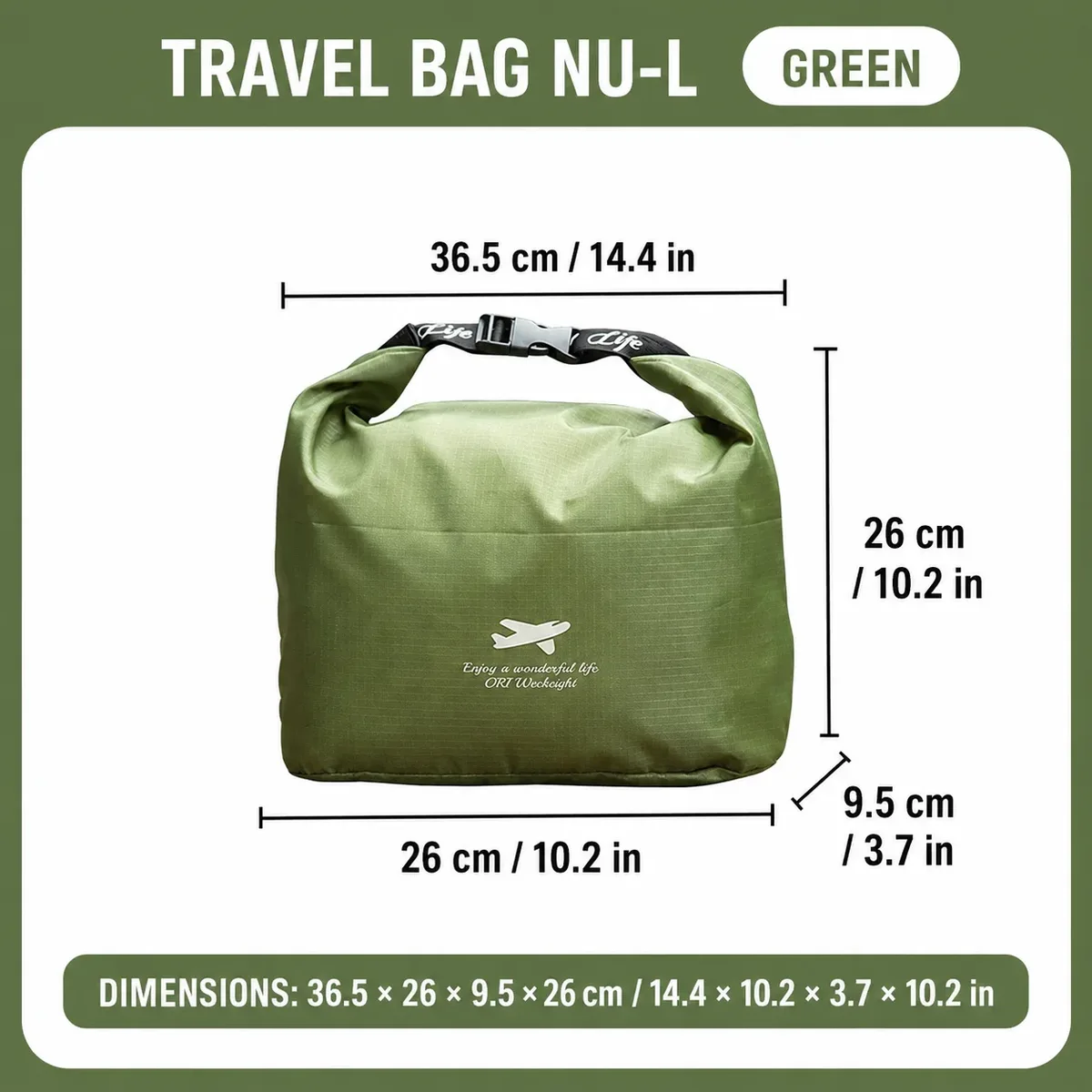 sacs de rangement de voyage étanches à fermeture roll-top en oxford ultralégers et indéchirables pour le camping, la randonnée, et les sacs de compression anti-salissures
