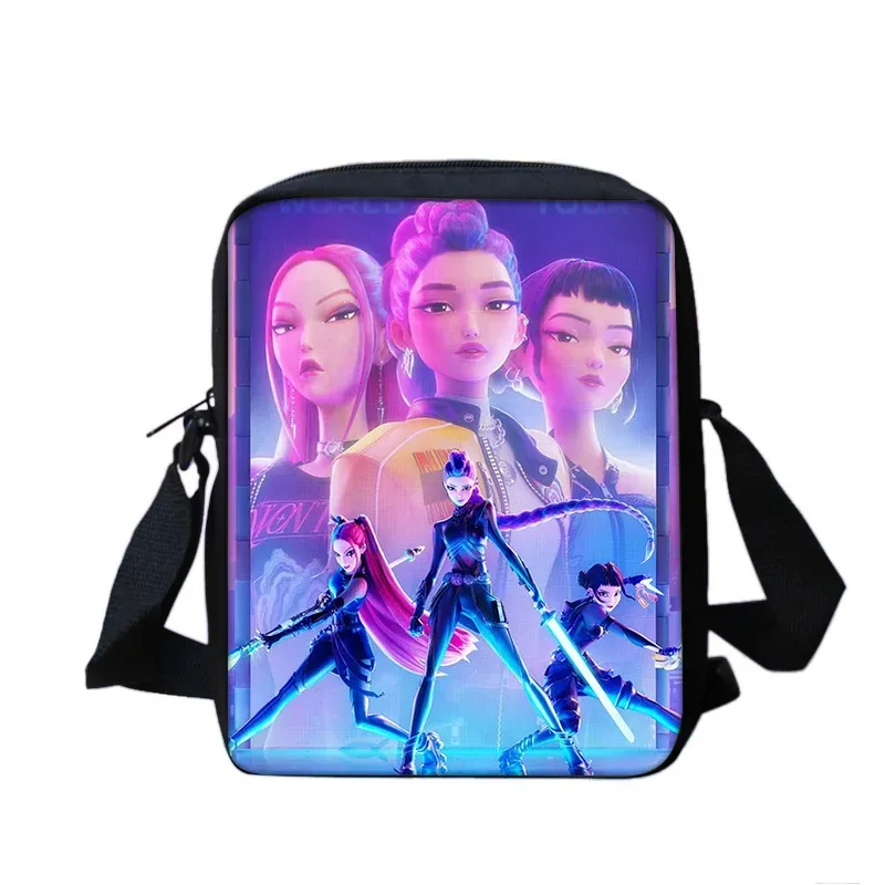 sac à bandoulière pour enfants, avec motifs de dessins animés, bretelles réglables, fermeture à glissière sécurisée, sac léger à porter à l’épaule pour garçons et filles.