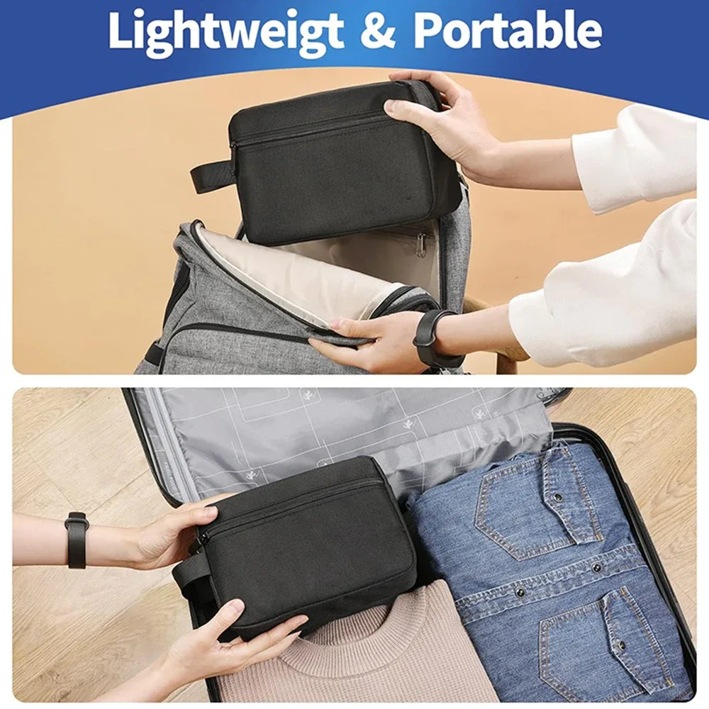 sac de toilette portable de grande capacité pour hommes, sac à cosmétiques essentiels pour femmes, sac de toilette imperméable, sac à main-ll